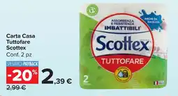 Carrefour Market Carta Casa Tuttofare Scottex offerta