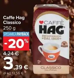 Carrefour Market Caffe Hag Classico offerta