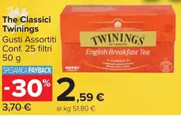 Carrefour Market The Classici Twinings offerta