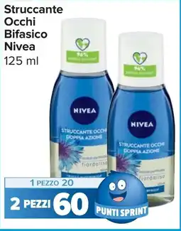 Carrefour Market Struccante Occhi Bifasico Nivea offerta