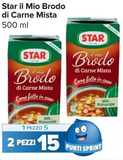 Carrefour Market Star il Mio Brodo di Carne Mista offerta