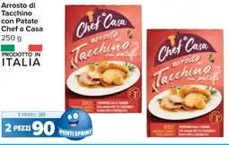 Carrefour Market Arrosto di Tacchino con Patate Chef a Casa offerta