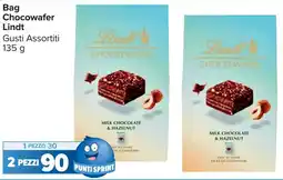 Carrefour Market Bag Chocowafer Lindt offerta