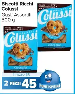 Carrefour Market Biscotti Ricchi Colussi offerta