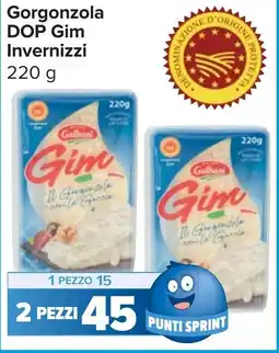 Carrefour Market Gorgonzola DOP Gim Invernizzi offerta