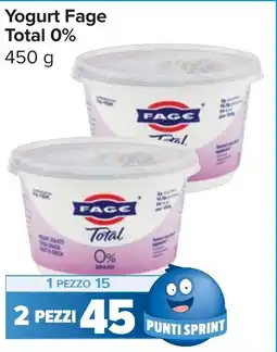 Carrefour Market Yogurt Fage Total 0% offerta