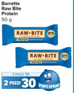 Carrefour Market Barrette Raw Bite Protein offerta