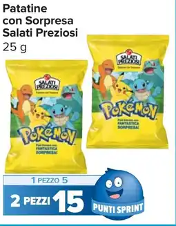 Carrefour Market Patatine con Sorpresa Salati Preziosi offerta