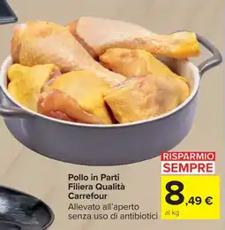 Carrefour Market Pollo in Parti Filiera Qualità Carrefour offerta