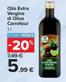 Carrefour Market Olio Extra Vergine di Oliva Carrefour offerta