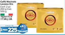 Carrefour Market Caffè Macinato Lavazza Oro offerta