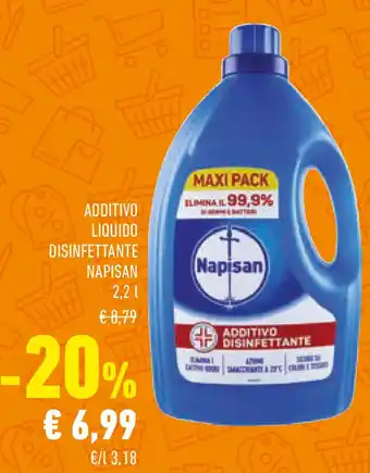 Conad Additivo liquido disinfettante NAPISAN offerta
