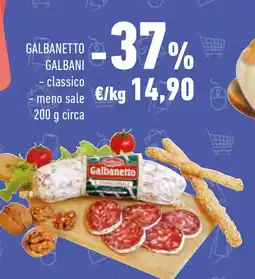 Conad GALBANETTO GALBANI classico meno sale circa offerta