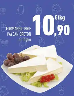 Conad Formaggio brie PAYSAN BRETON al taglio offerta