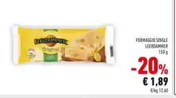 Conad Formaggio single LEERDAMMER offerta