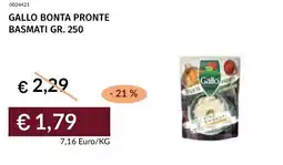 Prezzemolo e Vitale Gallo bonta pronte basmati offerta