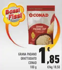 Conad Grana padano grattugiato CONAD offerta