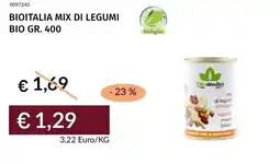 Prezzemolo e Vitale Bioitalia mix di legumi bio offerta