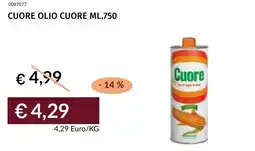Prezzemolo e Vitale Cuore olio cuore offerta