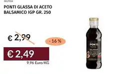 Prezzemolo e Vitale Ponti glassa di aceto balsamico igp offerta
