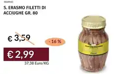 Prezzemolo e Vitale S. erasmo filetti di acciughe offerta
