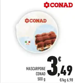 Conad Mascarpone CONAD offerta
