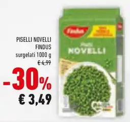 Conad Piselli novelli FINDUS surgelati offerta