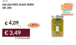 Prezzemolo e Vitale Giu giu pate olive verdi offerta
