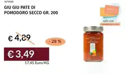 Prezzemolo e Vitale Giu giu pate di pomodoro secco offerta