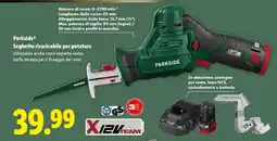 Lidl PARKSIDE Seghetto ricaricabile per potatura offerta
