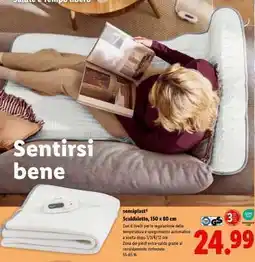 Lidl sensiplast Scaldaletto, 150 x 80 cm offerta