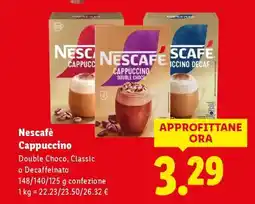 Lidl Nescafé Cappuccino offerta