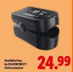 Lidl HealthForYou by SILVERCREST Pulsossimetro offerta