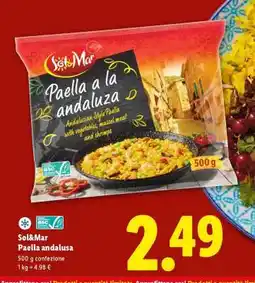 Lidl Sol&Mar Paella andalusa offerta