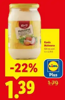 Lidl Kania Maionese offerta