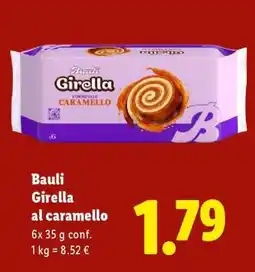 Lidl Bauli Girella al caramello offerta