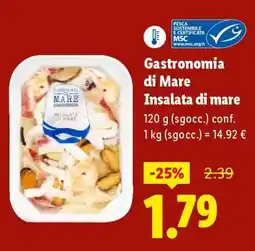 Lidl Gastronomia di Mare Insalata di mare offerta