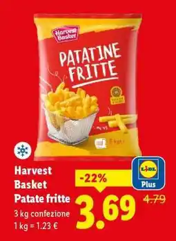 Lidl Harvest Basket Patate Fritte offerta