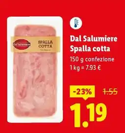 Lidl Dal Salumiere Spalla cotta offerta