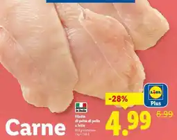 Lidl Filetto di petto di pollo a fette offerta