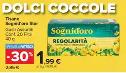 Carrefour Tisane Sognid’oro Star offerta