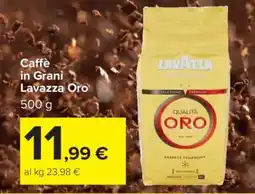 Carrefour Caffè in Grani Lavazza Oro offerta
