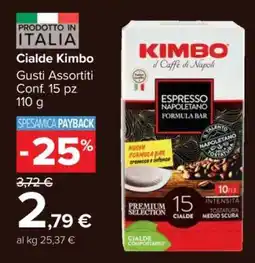 Carrefour Cialde Kimbo offerta