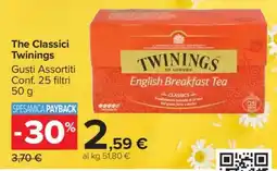 Carrefour The Classici Twinings offerta