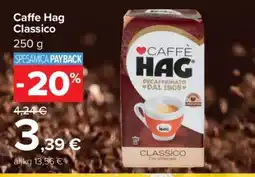Carrefour Caffe Hag Classico offerta