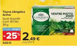 Carrefour Tisana L'Angelica Active offerta