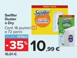 Carrefour Swiffer Duster o Dry offerta