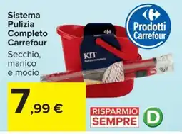 Carrefour Sistema Pulizia Completo Carrefour offerta