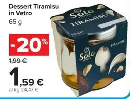Carrefour Dessert Tiramisu in Vetro offerta