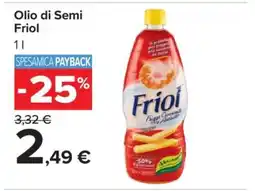 Carrefour Olio di Semi Friol offerta